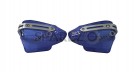 Fit For Royal Enfield Bear 650 Tinted Blue Color Hand Guard Kit - SPAREZO